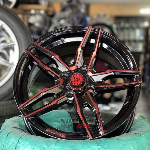 رینگ مشکی قرمز RAPIDASH سایز 15 خارجی(استوک)