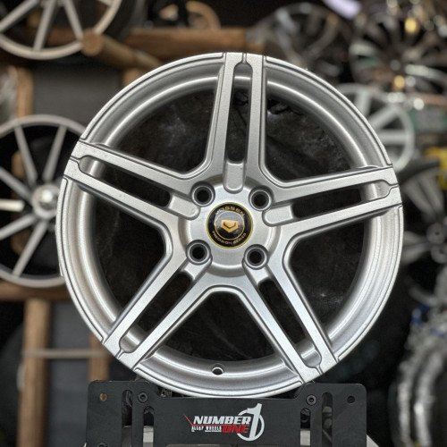 رینگ ووسن طرح استرامبولی سایز 16 نقره ای اروند 