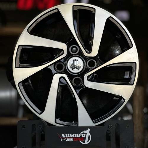 رینگ  فابریک ساینا طرح النترا سایز 14 رختراش مشکی اروند