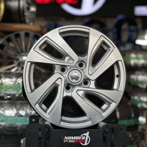 رینگ  فابریک ساینا طرح النترا سایز 14 نقره ای اروند