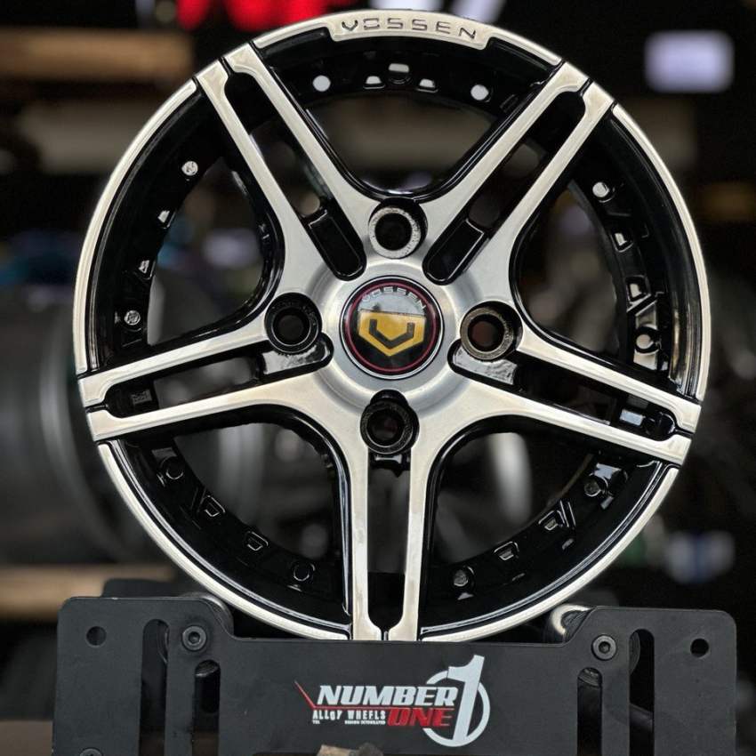 رینگ ووسن 51 طرح استرامبولی سایز 13 رختراش مشکی شرکتی