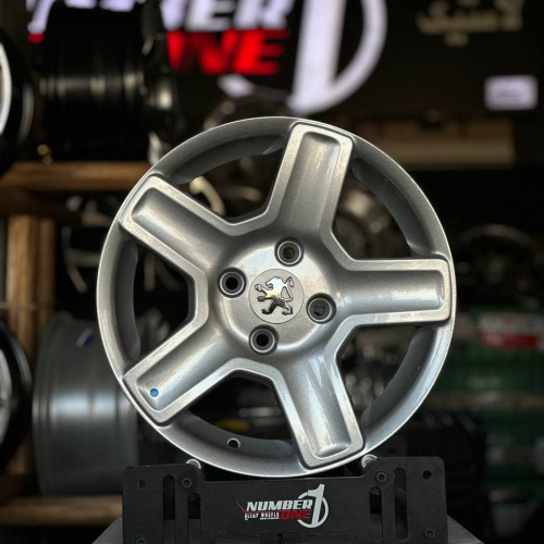 رینگ فابریک چلنجرپارس سایز 15 نقره ای اروند